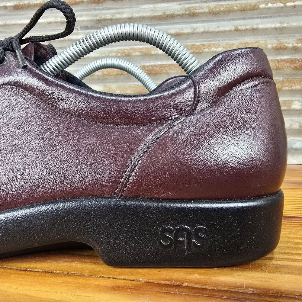 SAS Women's Take Time Lace Up Loafer Comfort Shoes 10.5W Pristine!